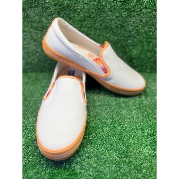 Sperry Womens Crest TG Pride Ivory Slip-On Sneakers Size 8.5W STS88747 - Picture 5 of 10